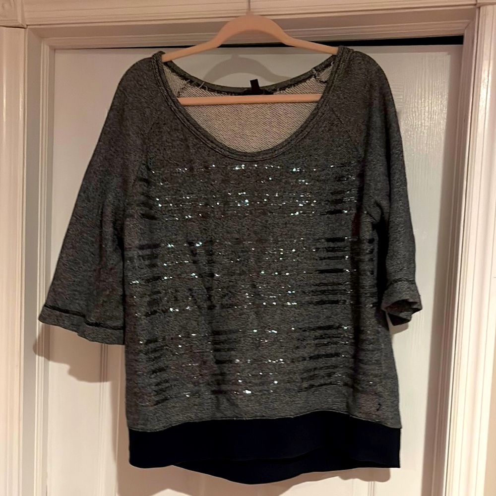 Victoria's Secret Gray Knit Top